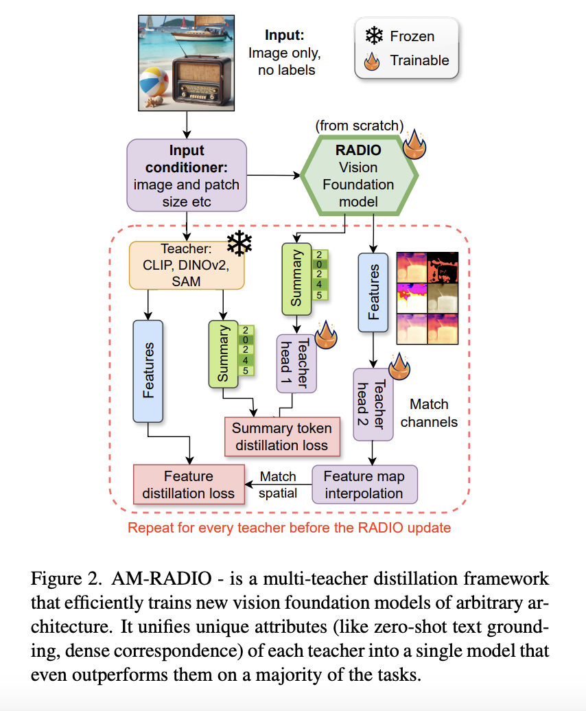 Advancements in Knowledge Distillation and Multi-Teacher Learning: Introducing AM-RADIO Framework