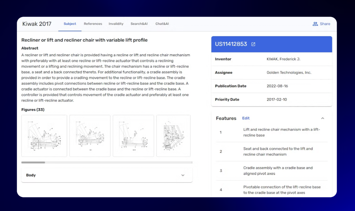 Meet &AI: An AI-Powered Platform that Streamlines Patent Due Diligence