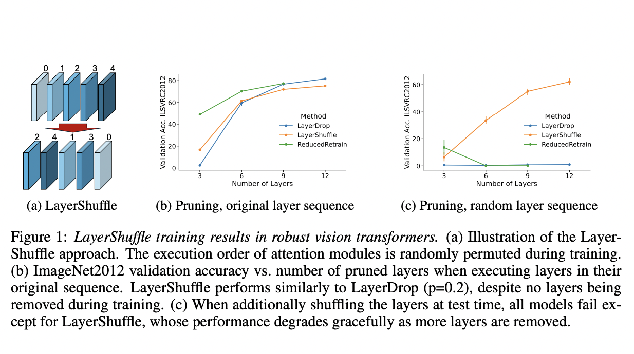 LayerShuffle: Robust Vision Transformers for Arbitrary Layer Execution Orders