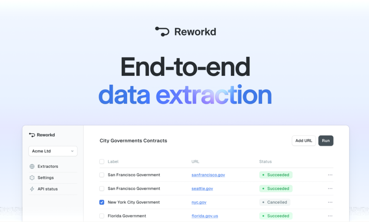  Meet Reworkd: An AI Startup that Automates End-to-end Data Extraction