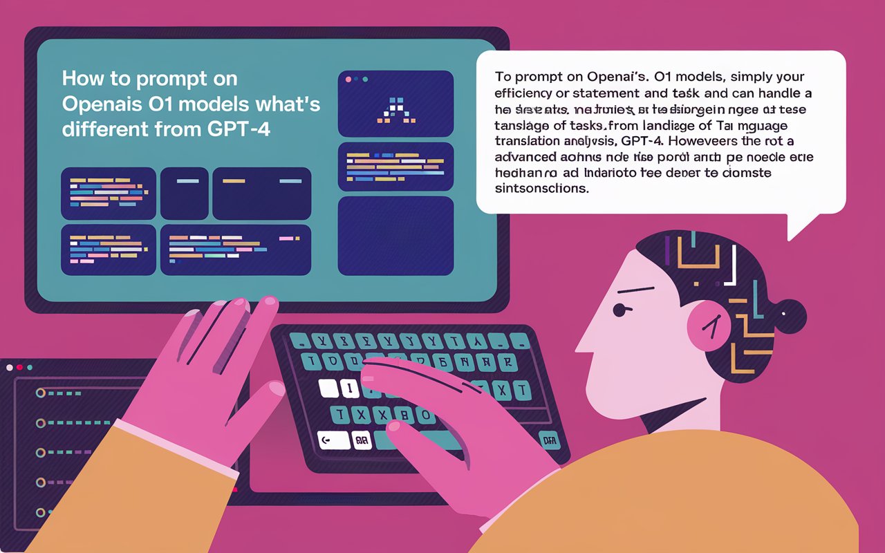 How to Prompt on OpenAI’s o1 Models and What’s Different From GPT-4