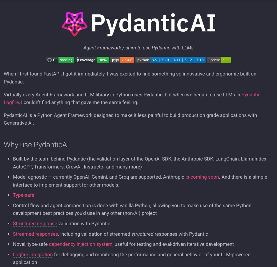 Meet PydanticAI: A New Python-based Agent Framework to Build Production-Grade LLM-Powered Applications