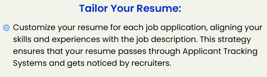 tailor your resume to the kind of jobs you are applying. You can maintain different versions of the same resume absed on the job requirements