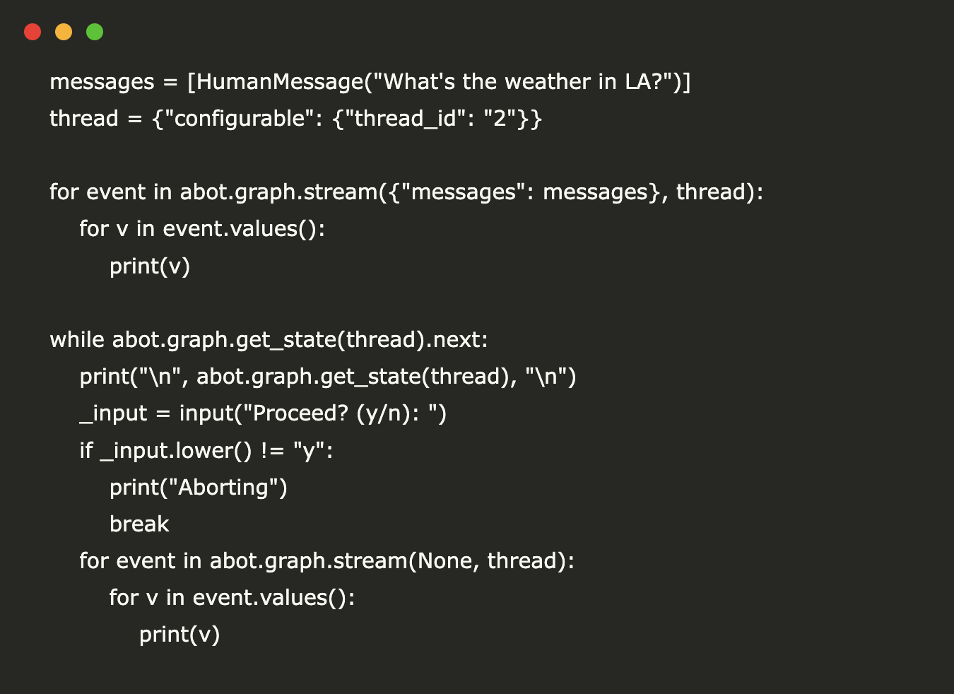  Creating an AI Agent-Based System with LangGraph: Putting a Human in the Loop