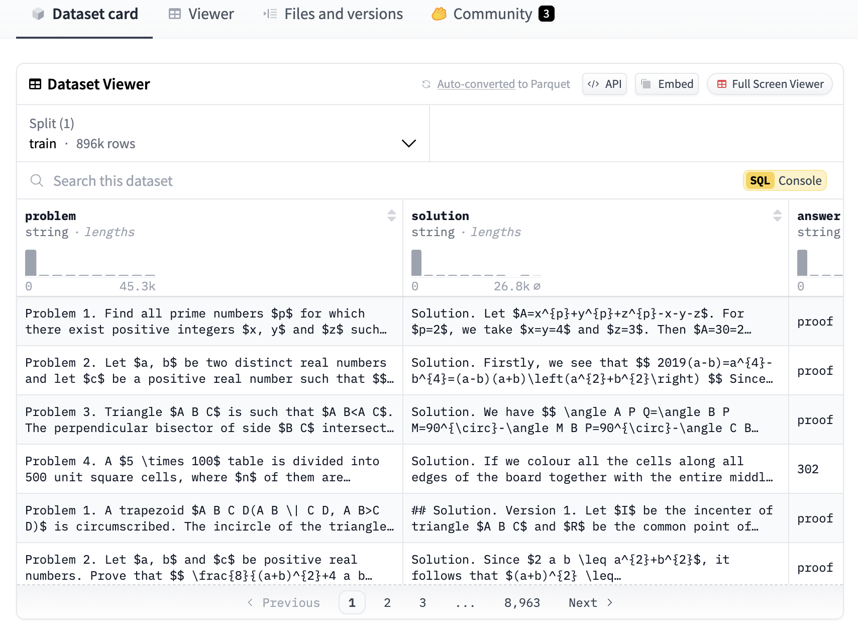  NuminaMath 1.5: Second Iteration of NuminaMath Advancing AI-Powered Mathematical Problem Solving with Enhanced Competition-Level Datasets, Verified Metadata, and Improved Reasoning Capabilities